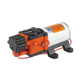 Hogedruk Membraanpomp (drinkwaterpomp), 24V, 5.0 L/min, uitschakeldruk 6.9 bar