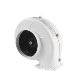 Heavy duty, flens montage Bilge ventilator/luchtververser, 24V, 550 m3/uur (Ø 150 mm)