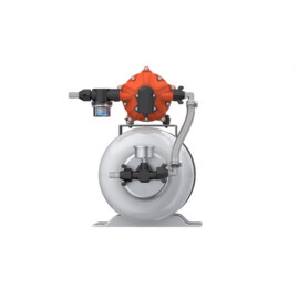 Heavy duty hydrofoorpomp, 12V, 18.9 L/Min, Inschakeldruk 2,8 bar, Uitschakeldruk 4.2 bar, 8L drukvat