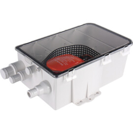 Douchewater automatisch afvoersysteem, 24V, 47.3 L/min