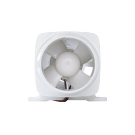 Inline ventilator, luchtververser, 24v, 220 m3/h (Ø 75 mm)