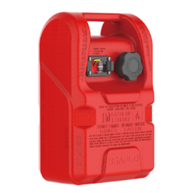 Draagbare universele Buitenboordmotor Brandstoftank met indicator, 12L