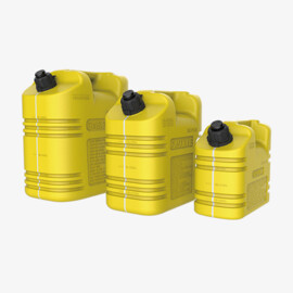 Brandstoftank/ Jerrycan (Diesel), 10L, geel (ALL STAR)