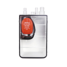 Douchewater automatisch afvoersysteem, 12V, 47.3 L/min