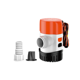 Niet-automatische bilgepomp, 12V, 37.5 L/min, 0.3 bar