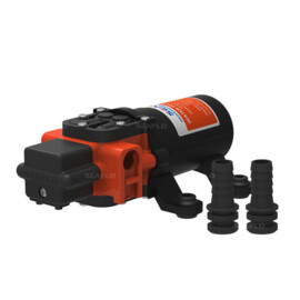 Membraanpomp (drinkwaterpomp), 24V, 3.8 L/min, uitschakeldruk 2.8 bar