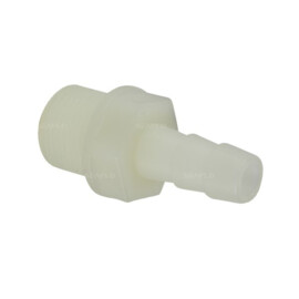 Rechte pomp aansluitkoppeling voor SEAFLO 31/36 series pompen - van Buitedraad (3/8 inch) naar Slangtule 10 mm (3/8\")
