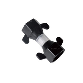 Rechte aansluitkoppeling voor SEAFLO 33/34/42/51/54 series Pompen - van Binnendraad (1/2 inch) naar Binnendraad (1/2 inch)