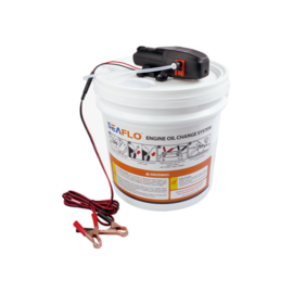 Olie verversingssysteem, 12V, 5.6 L/min, volledig gemonteerd op 14L vat