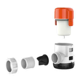 Niet automatische bilgepomp 24v, 233.3 L/min (17700 L/uur)