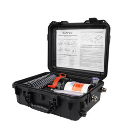 Portable Heavy duty hogedrukreiniger / Dekwaspomp set, 12V, 18.9 L/min, 4.2 bar