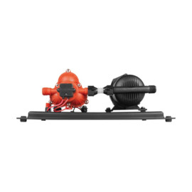 Waterpomp en accumulatortanksysteem, 24V, 11.3 L/Min, Inschakeldruk 2.4 bar, Uitschakeldruk 3.1 bar, 0.75L drukvat
