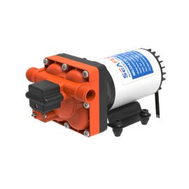 Borstelloze Membraanpomp (drinkwaterpomp) met bypass, 230V, 18.9 L/min, uitschakeldruk 3.8 bar