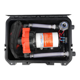Portable Heavy duty water transfer set, 12V, 18.9 L/min, 4.2 bar
