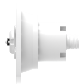 Waterinlaat met drukregelaar voor campers, motorhomes, caravans en boten, wit