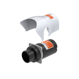 Macerator (versnijdende) afvoerpomp voor Quiet flush boot toilet, 24V