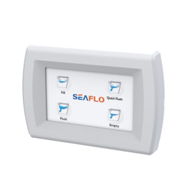 Deluxe elektrisch 24V boottoilet met Solenoïdeklep – Compleet met solenoïde klep voor aansluiting op bestaand watersysteem