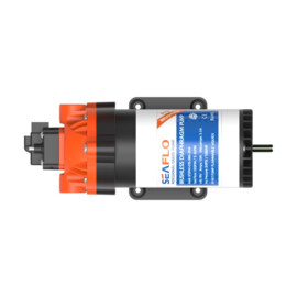 Borstelloze Heavy duty hogedruk Membraanpomp, 230V, 6.8 L/min, uitschakeldruk 11.0 bar