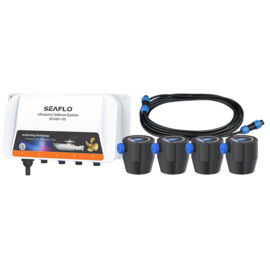 Ultrasonic Antifouling Systeem, 12V, geschikt voor boten tot 15 meter, 4 transducers