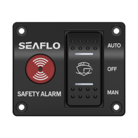 Bilgepomp schakelpaneel met alarm incl. LED-indicator, 12V