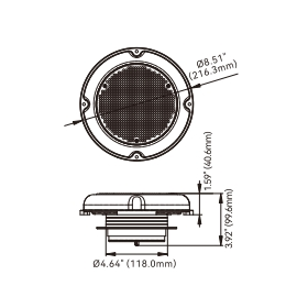 Solarbetriebener Ventilator - 1,2W - 25,5 m³/h - Ausschnitt Ø 120 mm - inkl. wiederaufladbarer Batterie und Schalter