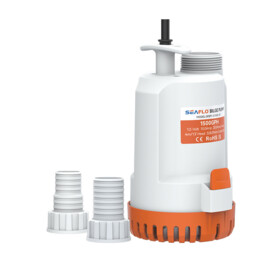 SFBP1-G1500-18 Draagbare Dompelpomp / bilgepomp, 12v, 94,63 L/min