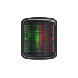 Bicolor Licht - Vierkant Navigatielicht Regular - 12V 1W - IP67 - zicht 2NM - rood & groen - 78.9x66.5x58.8 mm