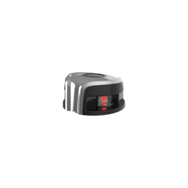 Bakboordlicht - Horizontale Dekmontage Navigatielicht 01 - 12V 1W - IP67 - zicht 2NM - RVS316 - rood - 57x60x30 mm