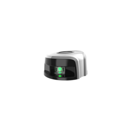 Stuurboordlicht - Horizontale Dekmontage Navigatielicht 01 - 12V 1W - IP67 - zicht 2NM - RVS316 - groen - 57x60x30 mm