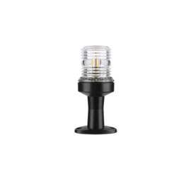 LED Rondomschijnend Paallicht - zwart - 03 Series - Vaste Montage - 12VDC - IP65 - Daglichtwit 4000-4500K - Hoogte 124 mm