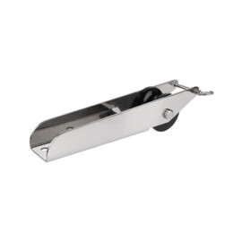 Ankerboegroller - 316 RVS - L: 279 mm (11 inch) x B: 51 mm (2 inch) x H: 53,5 mm (2,11 inch) - Roller 63,5 x 44,5 mm