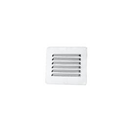 RVS Louvered Vent - 304 roestvrij staal - L: 115 mm (4,53 inch) x H: 127 mm (5 inch) - water- en corrosiebestendig