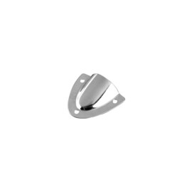 Ventilatieschelp / ontluchtingskap - 316 roestvrij staal - 56,5 x 55,1 mm (2,22 x 2,17 inch) - gewicht 10 g