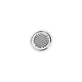 Ronde Ventilatierooster - 304 RVS - Ø 100 mm (4 inch) - hoogwaardig, corrosiebestendig