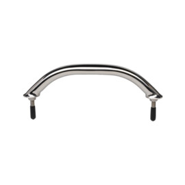 Ovale Handreling - 304 RVS - met draadeind M8 x 50 mm - lengte 220 mm - water- en corrosiebestendig - gewicht 218 g