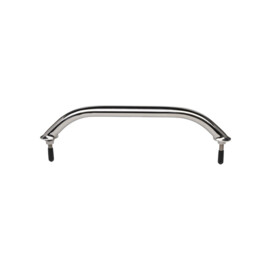 Ovale Handreling - 304 RVS - met draadeind M8 x 50 mm - lengte 305 mm (12 inch) - water- en corrosiebestendig - gewicht 267,4 g