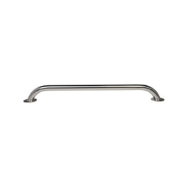 Ronde Handreling met ronde voet - 316 RVS - Ø 22 mm (0,87 inch) - lengte 500 mm (20 inch) - gewicht 390,4 g