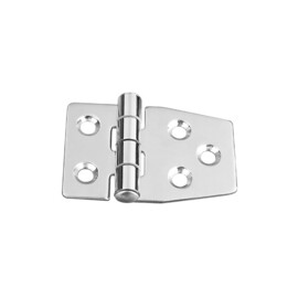 Scharnier gestanst - 316 RVS - 40 x 60 x 2 mm (1,57 x 2,36 x 0,08 inch) - gewicht 47 g