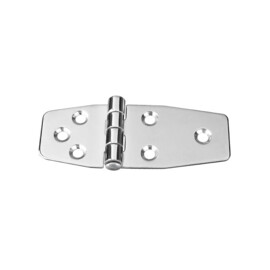 Scharnier gestanst - 316 RVS - 36,5 x 97 mm (1,43 x 3,82 inch) - gewicht 80 g