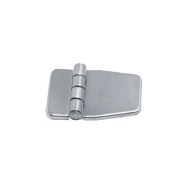 Scharnier met kap - 316 RVS - 40 x 59 x 2 mm (1,57 x 2,32 x 0,08 inch) - gewicht 80 g