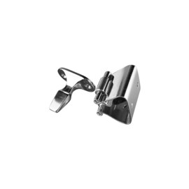 Deurhouder met rolgeleider - 316 roestvrij staal - basis 26.5 x 28 mm (1-1/16 x 1-1/8 inch) - hoogte 38 mm (1-1/2 inch)