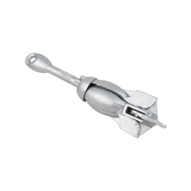 Foldable anchor, Galvanized steel, 2.5 kg