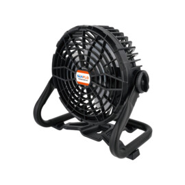 Draagbare Bureauventilator - 5V 2A - ingebouwde accu - LED - Accu duur 6 tot 12 uur - 220 x 160 x 220 mm