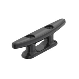 Zwarte Nylon kikker - 101 mm