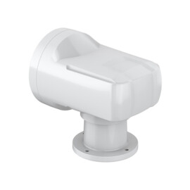 LED Zoeklicht Rond - Wit 5000K - 600 m straal - bekabelde inbouw afstandsbediening - Aluminium behuizing - 12/24V – IP65