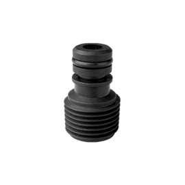 Rechte pomp aansluitkoppeling voor SEAFLO 23 serie Pompen - van Quick attach (5/8 inch) naar schroefdraad (1/2 inch MNPT)