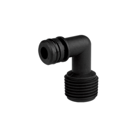 Haakse pomp aansluitkoppeling voor SEAFLO 23 series Pompen - van Quick attach (5/8 inch) naar schroefdraad (1/2 inch MNPT)