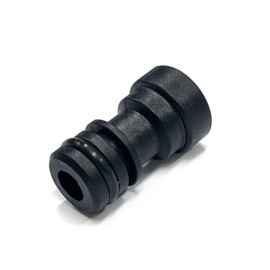 Pump connector fitting for SEAFLO 23 Series Pumps – from Quick Attach (5/8 inch) to Push-Fit Coupling (3/8 inch)