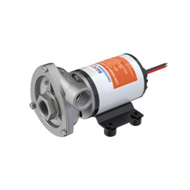 Lage druk Centrifugaal Pomp, 24V, 110 L/min (29 GPM), 5,5 m Max. opvoerhoogte, 3/4" NPT