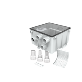 Performance Douchewater automatisch afvoersysteem, 24V, 75 L/min